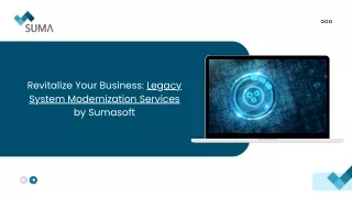 revitalize your business legacy system