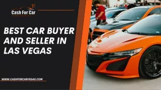 Best Car Buyer and Seller in Las Vegas