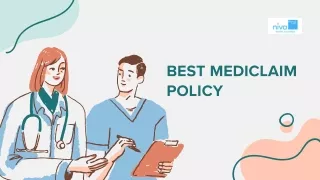 Best mediclaim policy | Niva Bupa