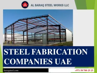 STEEL FABRICATION COMPANIES UAE (1)