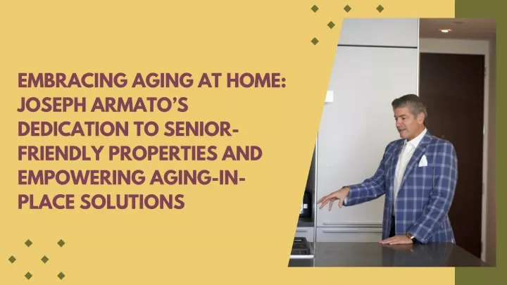 embracing aging at home joseph armato