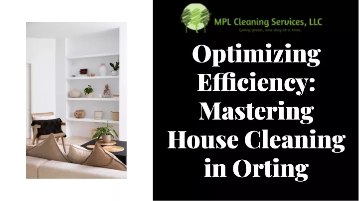 optimizing e ciency mastering house cleaning