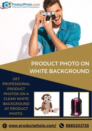 Professional White Background Photography | Product Photo