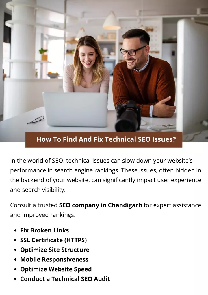 how to find and fix technical seo issues