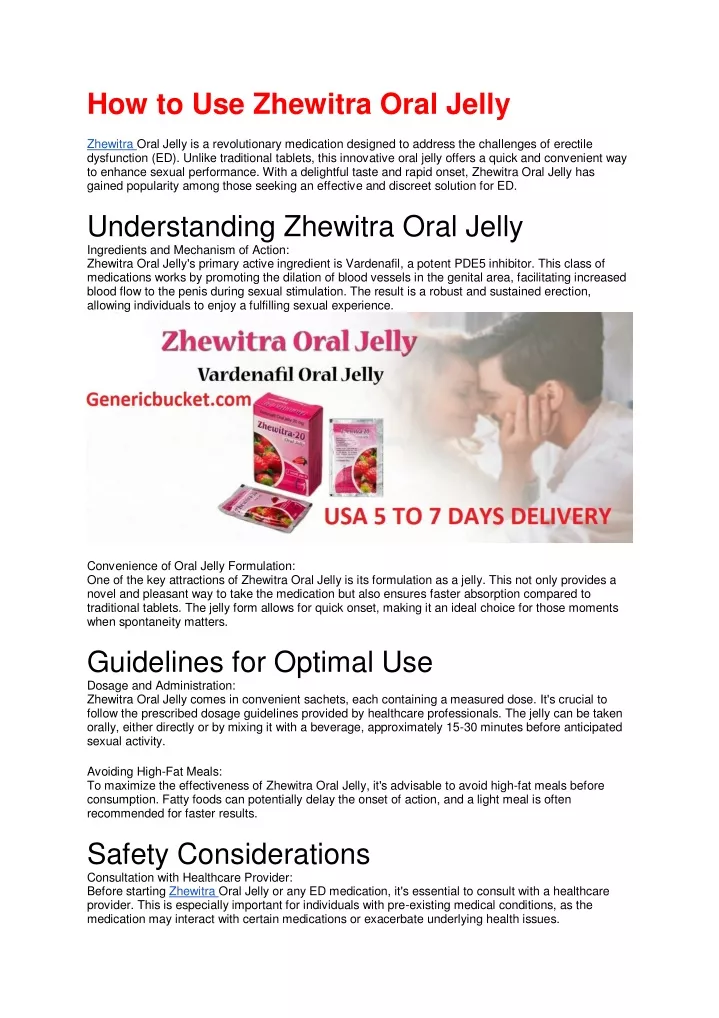 how to use zhewitra oral jelly zhewitra oral