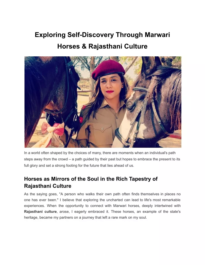 exploring self discovery through marwari