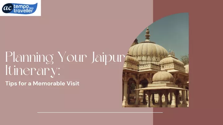 planning your jaipur itinerary tips
