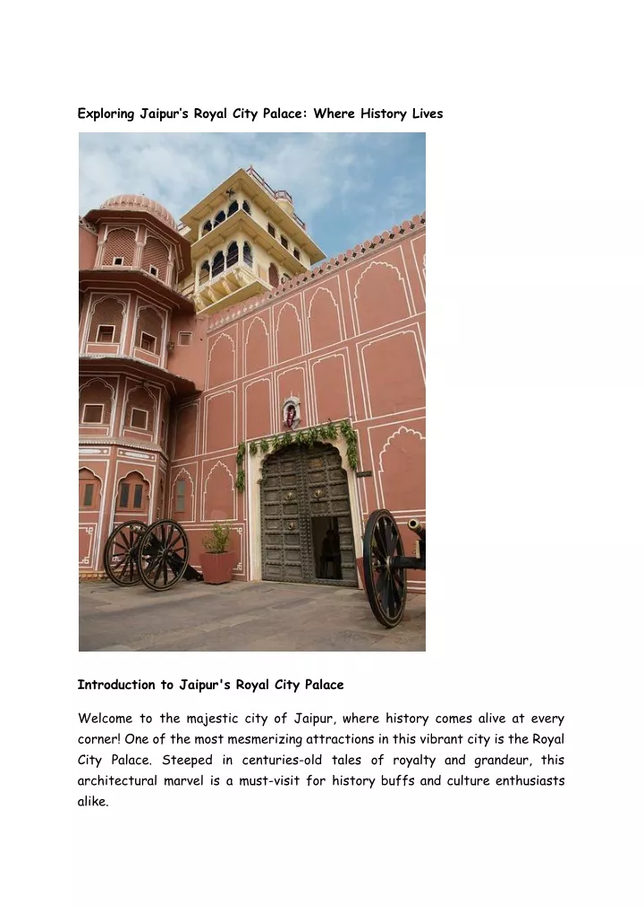 exploring jaipur s royal city palace where