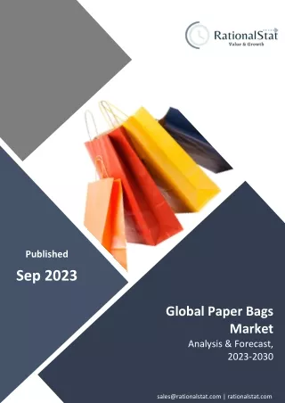 Global Paper Bags Market | RationalStat