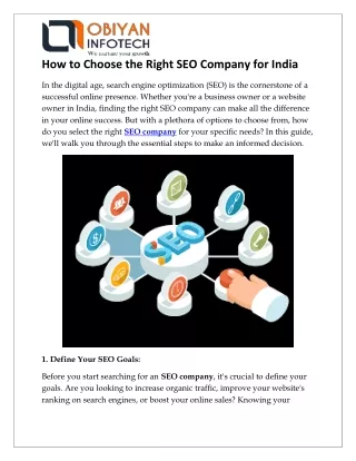 how to choose the right seo company for india