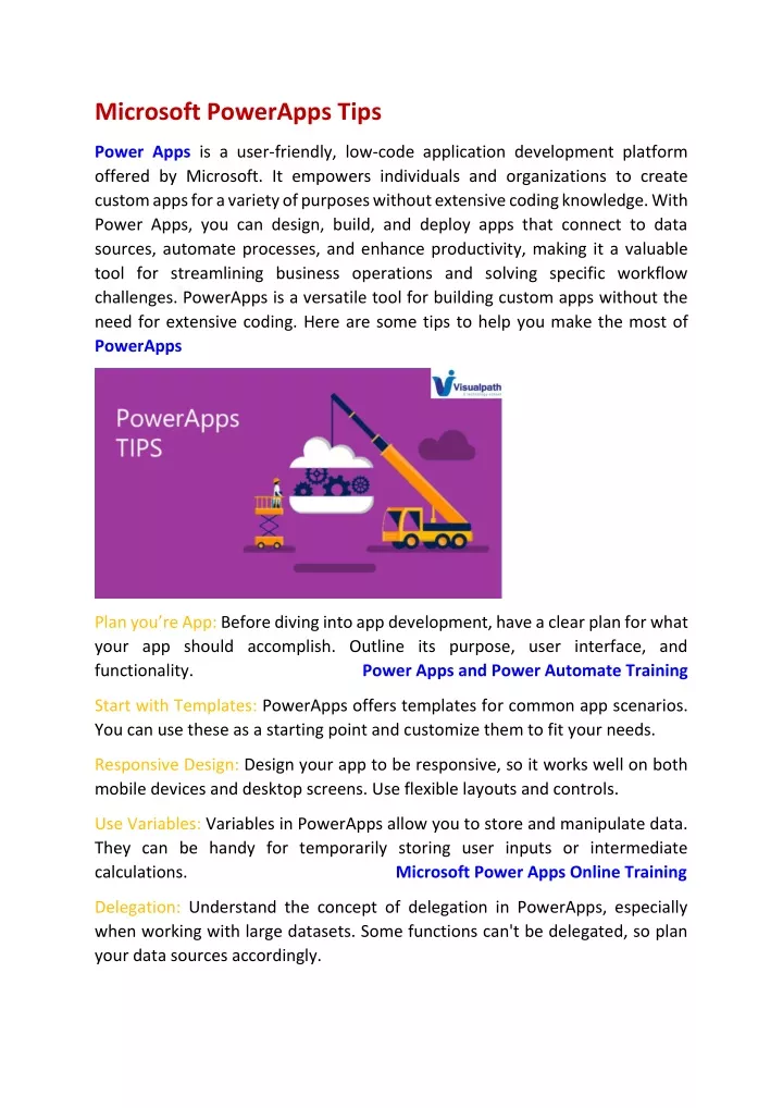 microsoft powerapps tips