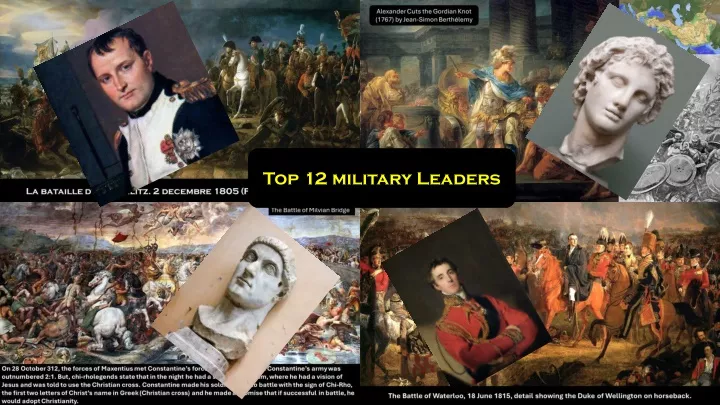 top 12 military leaders