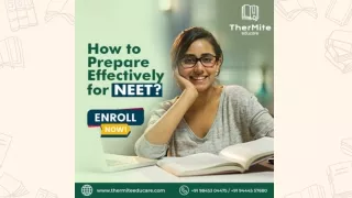 How to Prepare Effectively for NEET?