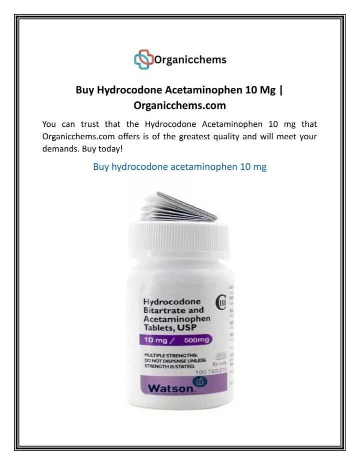 buy hydrocodone acetaminophen 10 mg organicchems