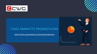 Introducing Broker Commission | Cwgmarkets.com