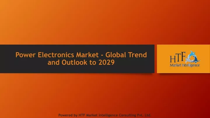 power electronics market global trend and outlook