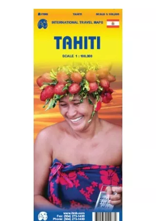 PDF read online Tahiti Travel Reference Map 1 100000 unlimited