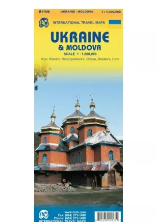 Kindle online PDF Ukraine And Moldova Crimea 1 1000000 Travel Reference Map full