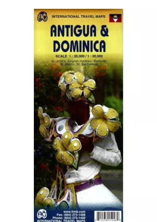 Download PDF Antigua And Dominica Travel Map 1 35K1 50K unlimited