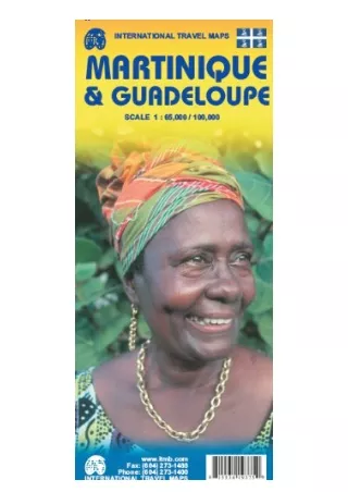 Ebook download Martinique 1 65000 And Guadeloupe 1 100000 Travel Map for ipad