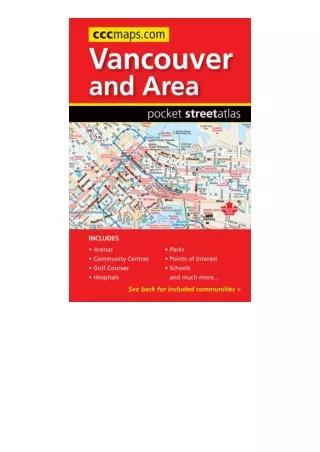 Download Greater Vancouver Bc Pocket Street Atlas full