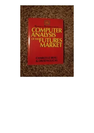 Kindle online PDF Technical Traders Guide To Computer Analysis Of The Futures Ma