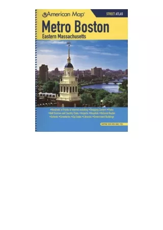 Kindle online PDF American Map Metro Boston Eastern Massachusetts Street Atlas M