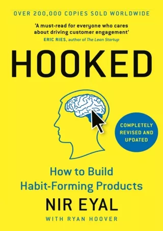 PDF/READ/DOWNLOAD [PDF READ ONLINE]  Hooked: How to Build Habit-Forming Products