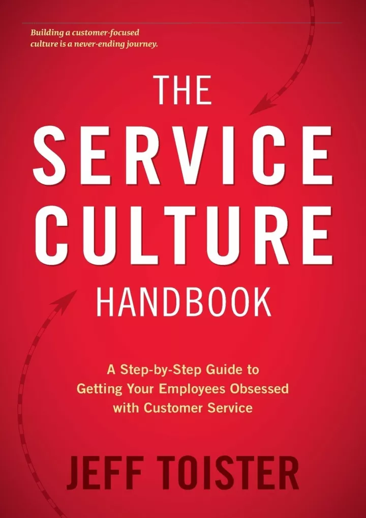 download pdf the service culture handbook a step