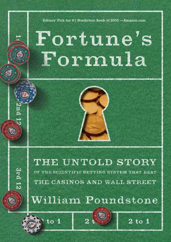 pdf fortune s formula the untold story