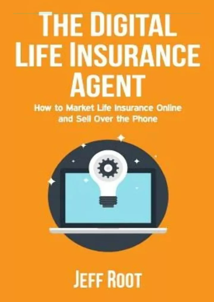 pdf read online the digital life insurance agent