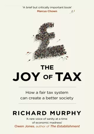 [PDF READ ONLINE] [PDF] DOWNLOAD  Joy Of Tax epub