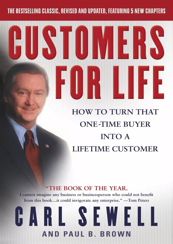 pdf read online customers for life how to turn