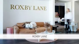 Roxby Lane  PDF