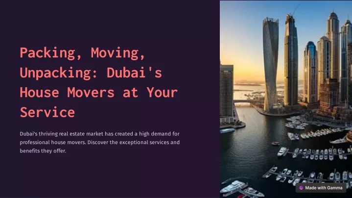 packing moving unpacking dubai s house movers