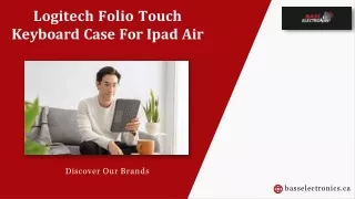 Logitech Folio Touch Keyboard Case For Ipad Air