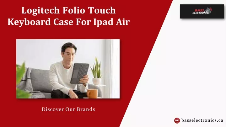 logitech folio touch keyboard case for ipad air