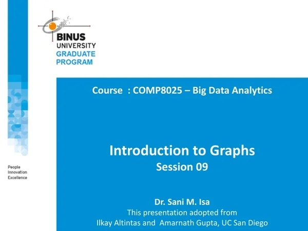course comp8025 big data analytics
