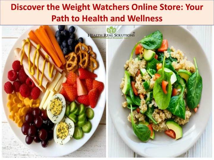 discover the weight watchers online store your