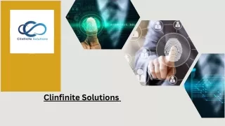 Clinfinite Solutions - Leading Provider of Biometrics Services in India