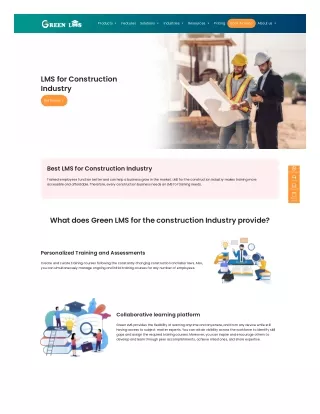 LMS for Construction Industry