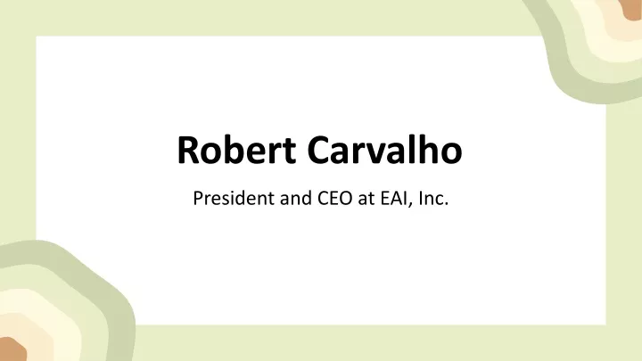 robert carvalho