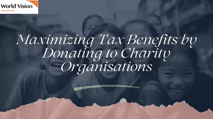 maximizing tax benefits by donating to charity