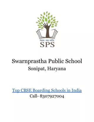 swarnprastha public school sonipat haryana