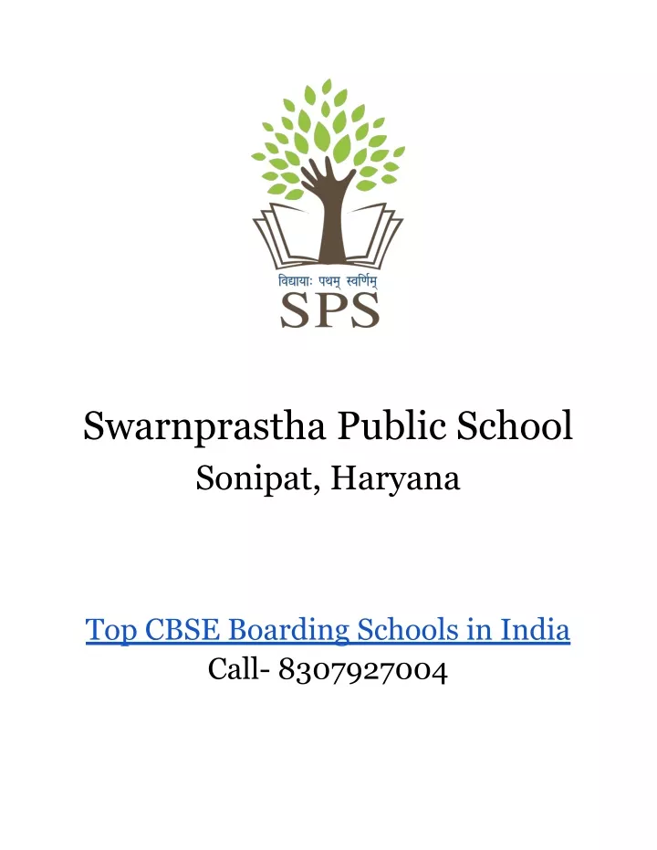 swarnprastha public school sonipat haryana