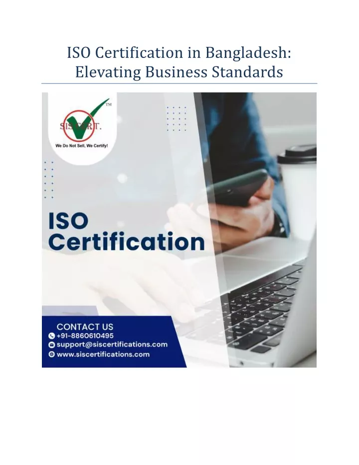 iso certification in bangladesh elevating