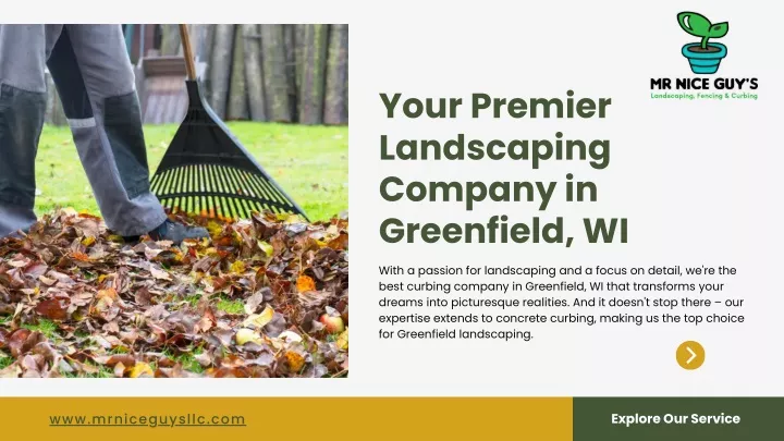 your premier landscaping company in greenfield wi