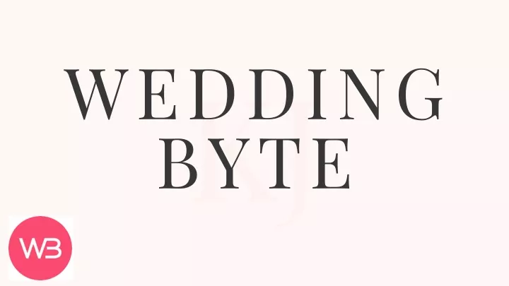 wedding byte