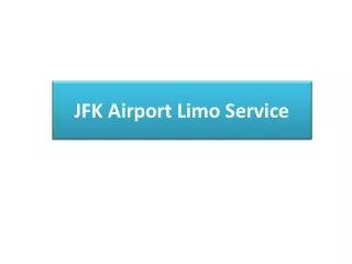 JFK Airport Limo Service