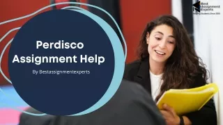perdisco assignment help